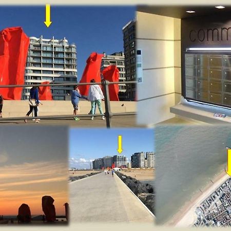 Panoramic View On Beach, Ships, Sea - Place To Be Oostende Exteriör bild
